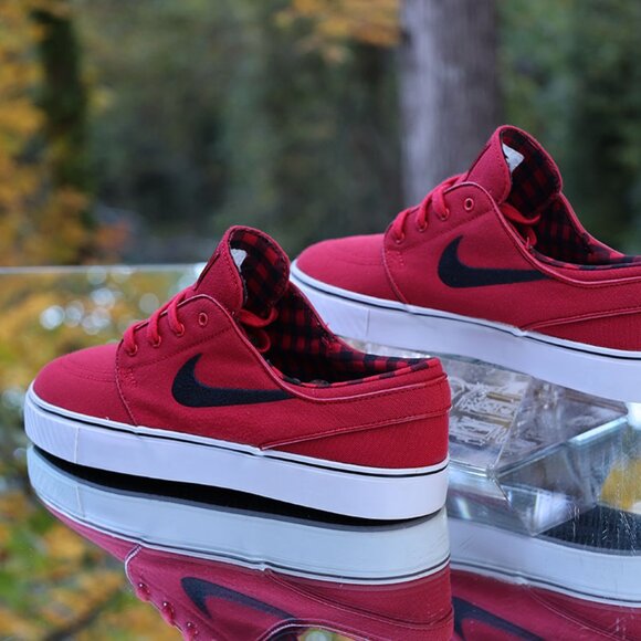 Nike SB Zoom Stefan Janoski Red Black Plaid main image 10